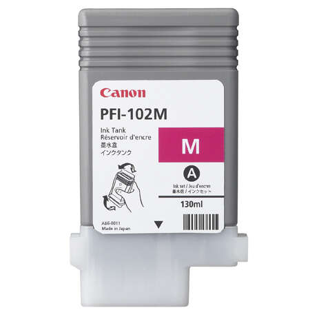 Canon PFI102 Magenta Cartuccia d'inchiostro Originale - 0897B001