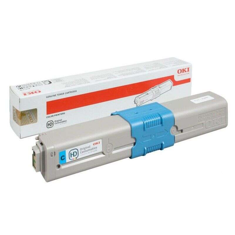 OKI C510/C530/MC561/MC562 Cartuccia Toner Originale Ciano - 44469724