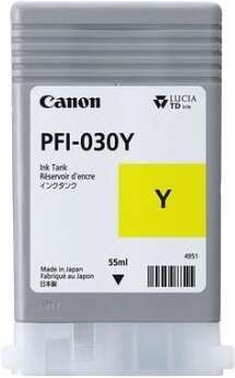 Canon PFI030 Cartuccia d'inchiostro Originale Giallo - 3492C001