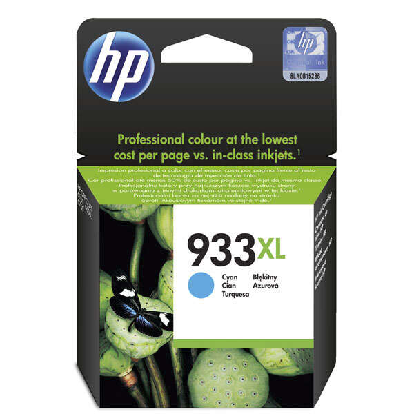 Cartuccia d'Inchiostro Originale HP 933XL Ciano - CN054AE