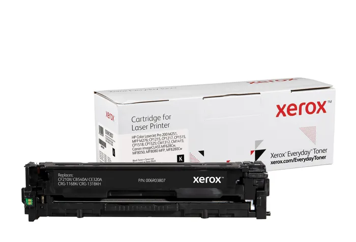 Xerox Everyday HP CB540A/CE320A/CF210X Cartuccia toner nera Compatibile - Sostituisce 125A/128A/131X