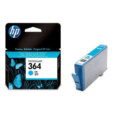 Cartuccia d'inchiostro originale HP 364 Ciano - CB318EE