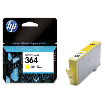 Cartuccia d'Inchiostro Originale HP 364 Giallo - CB320EE
