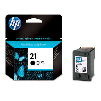Cartuccia d'Inchiostro Originale HP 21 Nero - C9351AE