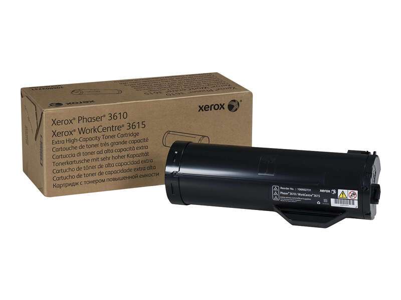 Xerox Phaser 3610/WorkCentre 3615 Cartuccia Toner Originale Nero - 106R02731
