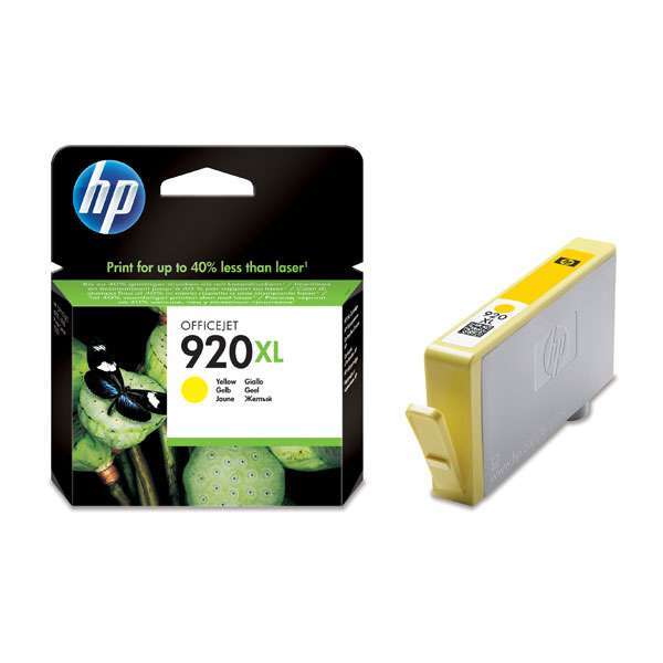 Cartuccia d'Inchiostro Originale HP 920XL Giallo - CD974AE