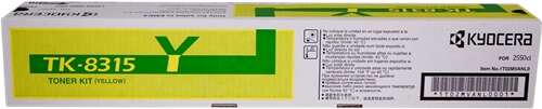 Cartuccia Toner Originale Kyocera TK8315 Giallo - 1T02MVANL0/TK8315Y