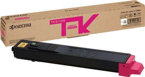 Cartuccia Toner Originale Kyocera TK8115 Magenta - 1T02P3BNL0/TK8115M