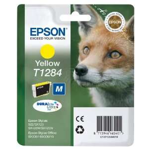 Epson T1284 Cartuccia d'inchiostro Originale Giallo - C13T12844012