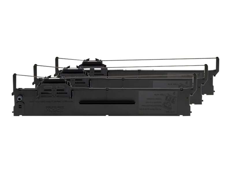 Epson PLQ20/PLQ22/PLQ30 Nero Confezione da 3 Nastri Originali a Matrice - C13S015339