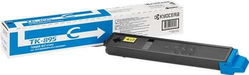 Cartuccia Toner Originale Kyocera TK895 Ciano - 1T02K0CNL0/TK895C