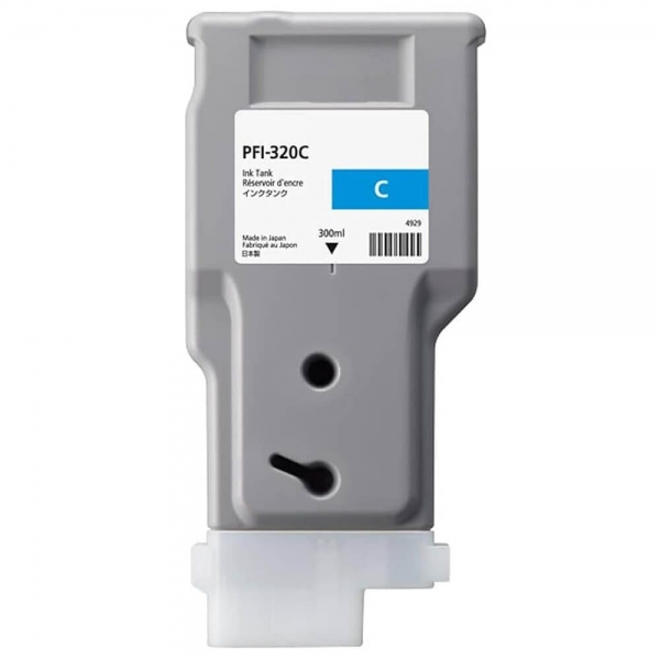 Cartuccia d'Inchiostro a pigmenti Canon PFI320 Ciano Compatibile - Sostituisce 2891C001