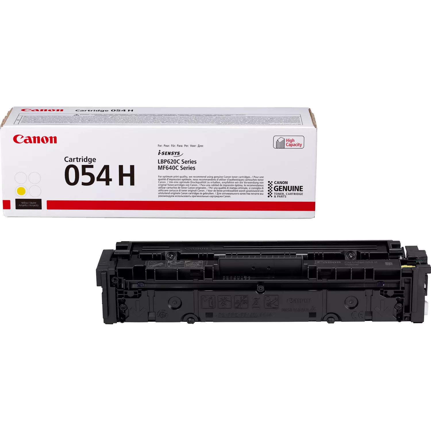 Canon 054H Cartuccia toner originale gialla - 3025C002