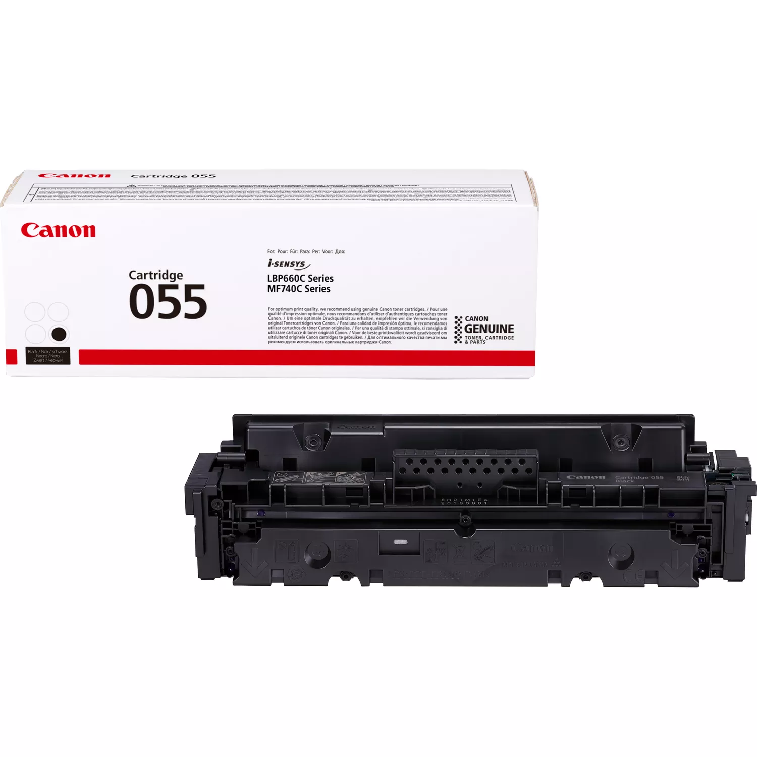 Cartuccia toner Originale Canon 055 Nero - 3016C002