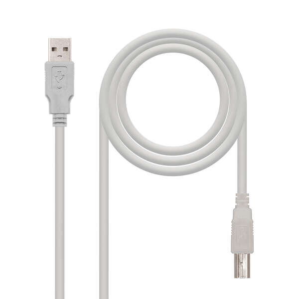 Nanocable Cavo per stampante USB-A 2.0 maschio a USB-B maschio 1 m