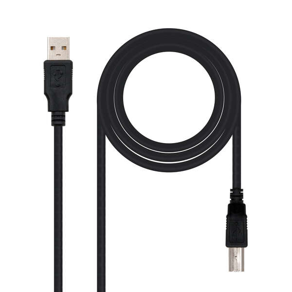 Nanocable Cavo per stampante USB-A 2.0 maschio a USB-B maschio 4