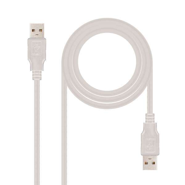 Nanocable Cavo USB-A 2.0 maschio a USB-A maschio 3 m
