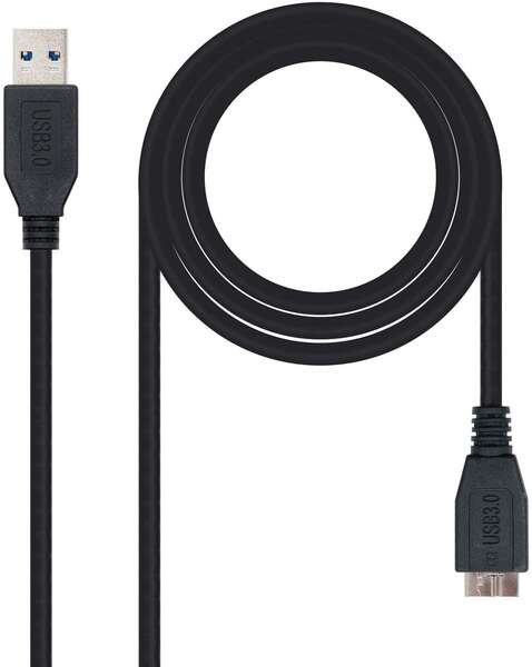 Nanocable Cavo USB-A 3.0 maschio a Micro-USB 3.0 maschio 1 m