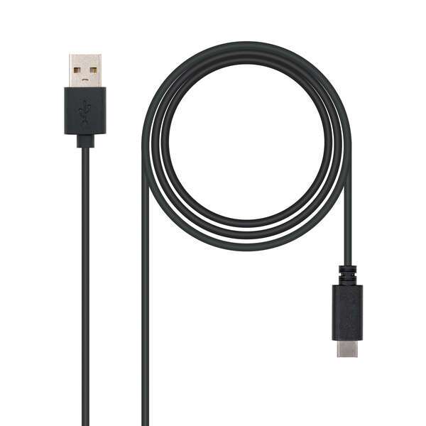 Nanocable Cavo USB-C 2.0 maschio a USB-A maschio 0