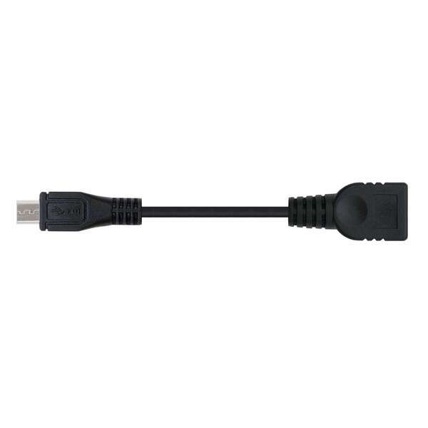 Cavo Nanocable Micro USB 2.0 OTG maschio a USB-A femmina 15 cm