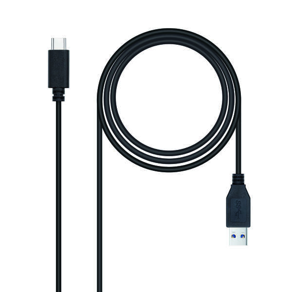 Nanocable Cavo USB-C 3.1 Gen 2 10Gbps maschio a USB-A maschio 1 m