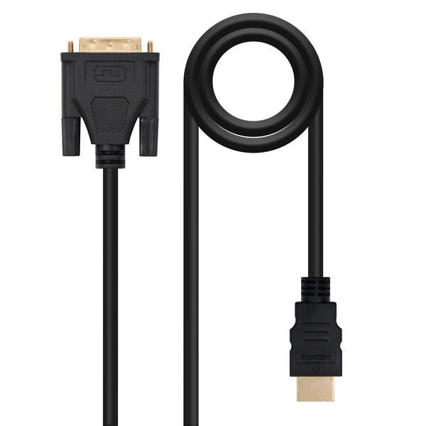 Nanocable Cavo DVI 18+1 maschio a HDMI maschio 1