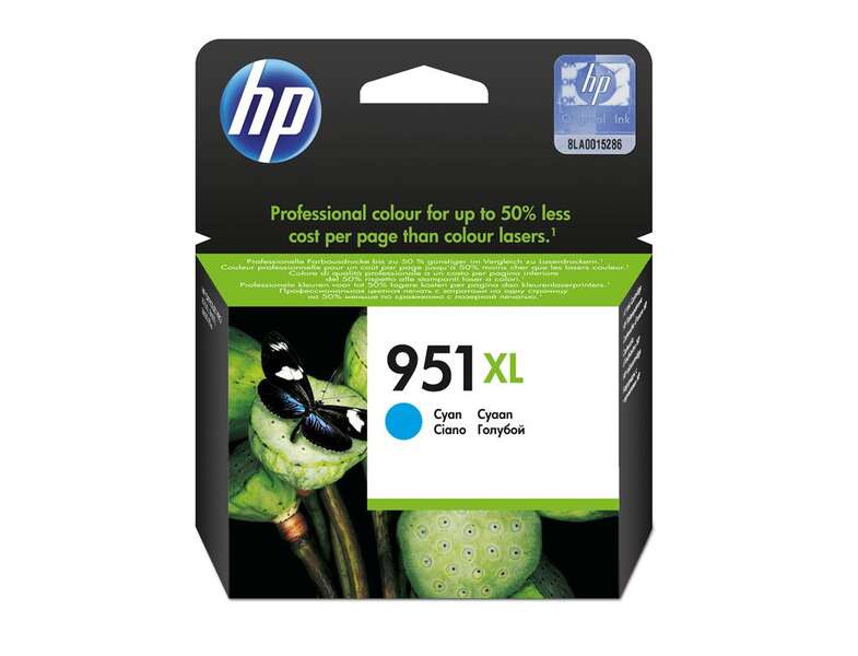 Cartuccia d'Inchiostro Originale HP 951XL Ciano - CN046AE
