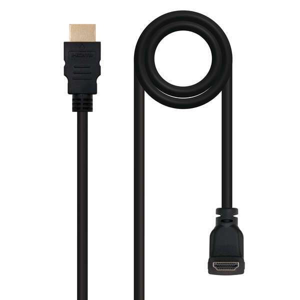 Cavo HDMI Nanocable v1.4 Maschio angolato a HDMI v1.4 Maschio 1