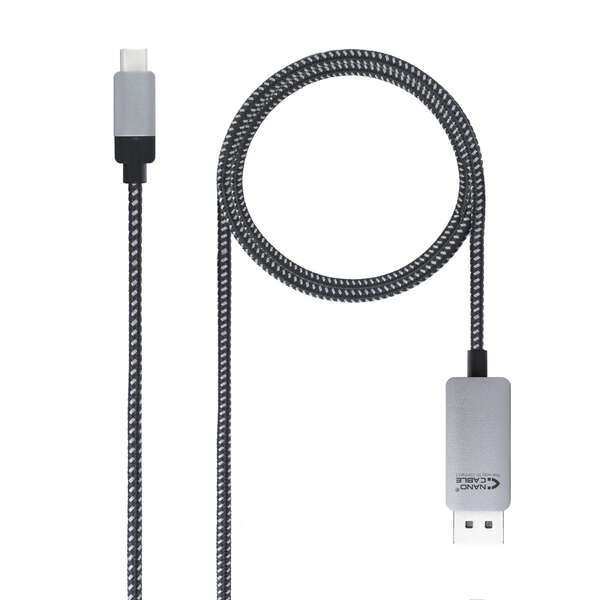 Cavo convertitore Nanocable da USB-C maschio a DisplayPort maschio 1
