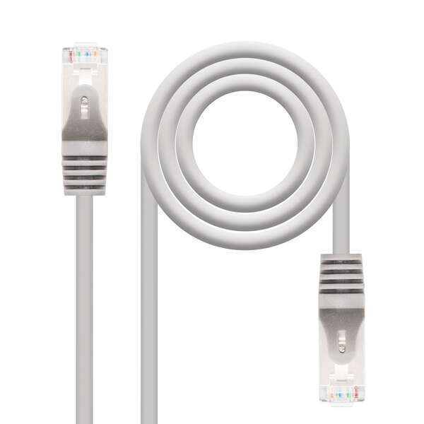 Nanocable Cavo di rete patch RJ45 Cat.6 FTP AWG24 5 m - Colore grigio