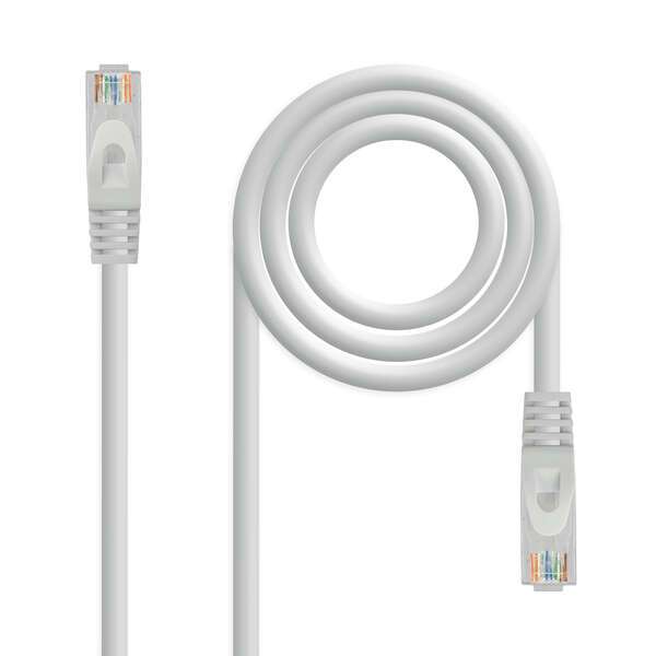 Nanocable Cavo di rete patch RJ45 LSZH Cat.6a UTP AWG24 2 m - Colore grigio