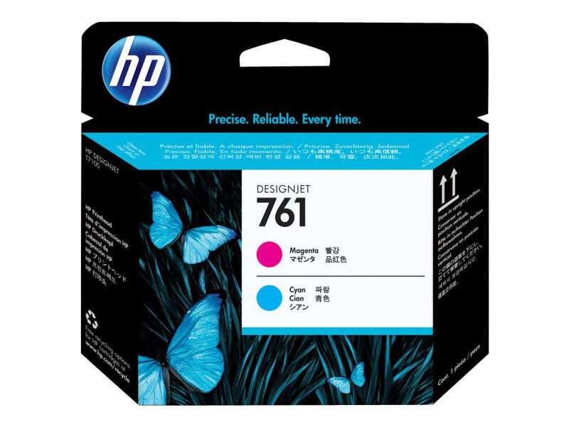 Testina di stampa Originale HP 761 - Ciano e Magenta - CH646A