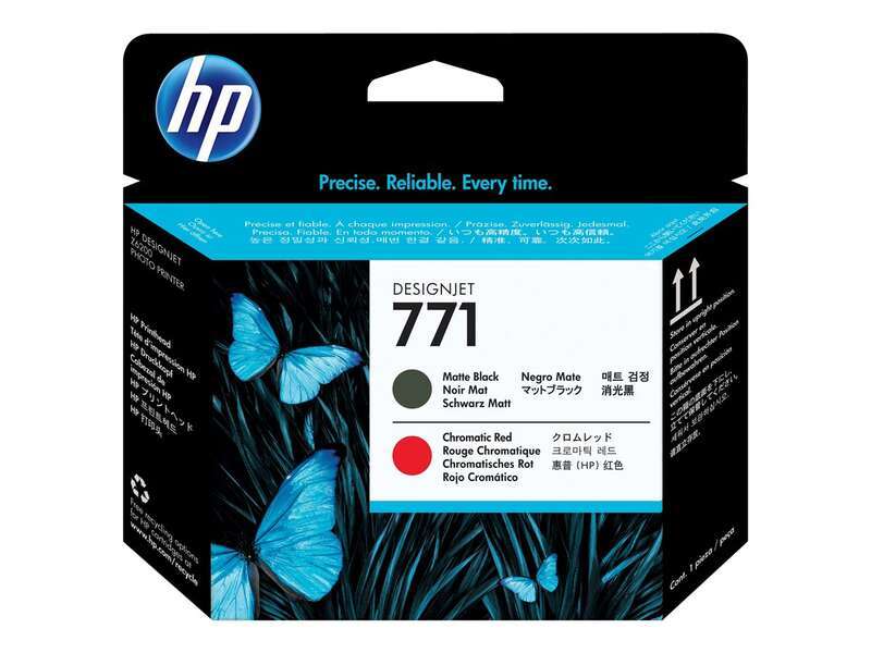 Testina di stampa originale HP 771 - Nero opaco