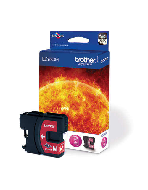 Brother LC980 Magenta Cartuccia d'inchiostro Originale - LC980M