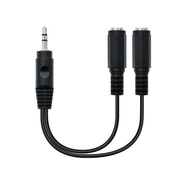 Nanocable Cavo audio stereo 2x Jack 3