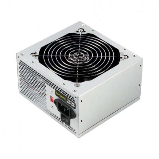 Tooq Ecopower II Alimentatore 500W ATX 1.3 12V - Ventola silenziosa da 120mm