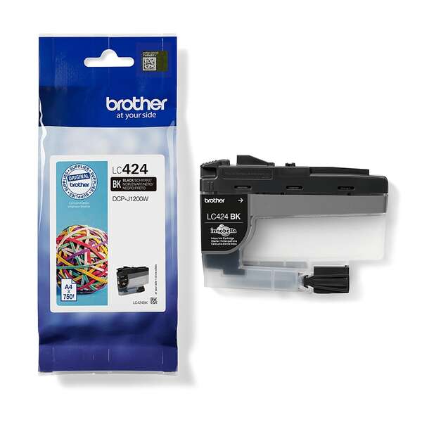 Brother LC424 Nero Cartuccia d'inchiostro originale - LC424BK