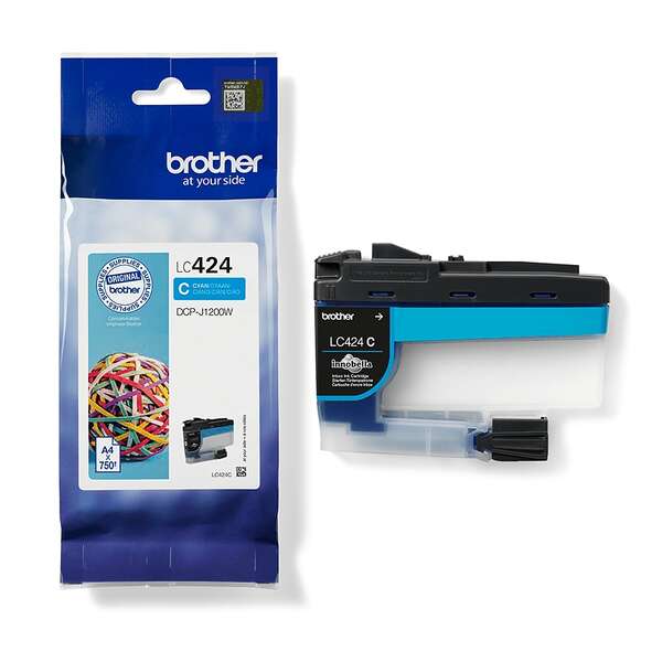 Cartuccia d'inchiostro originale Brother LC424 Ciano - LC424C