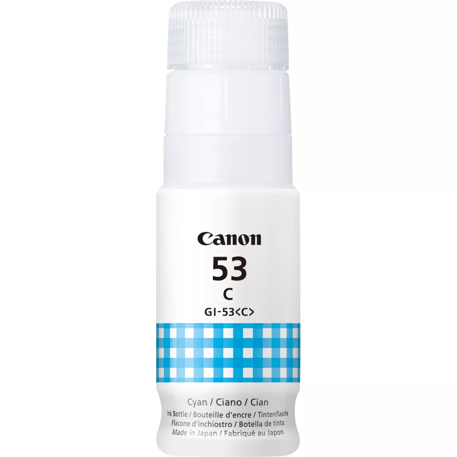 Flacone di inchiostro originale Canon GI53 Ciano - GI53C/4673C001