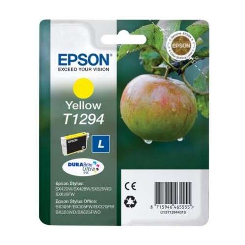 Cartuccia d'inchiostro Epson T1294 Giallo Originale - C13T12944012