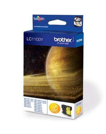 Brother LC1100 Cartuccia d'Inchiostro Originale Giallo - LC1100Y