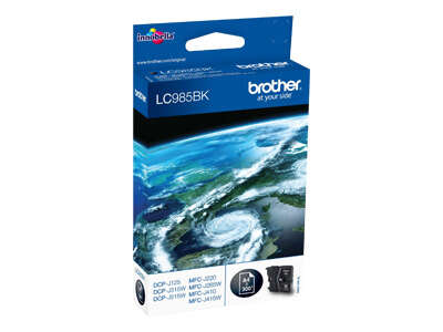 Brother LC985 Cartuccia d'Inchiostro Originale Nero - LC985BKBP