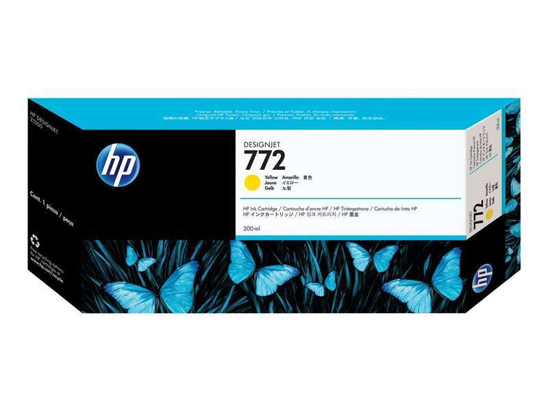 Cartuccia d'Inchiostro Originale HP 772 Giallo - CN630AE