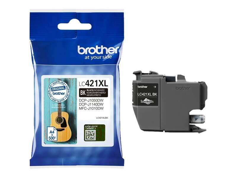 Brother LC421XL Nero Cartuccia d'inchiostro originale - LC421XLBK