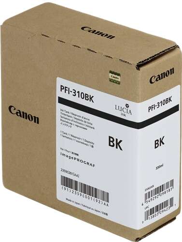 Cartuccia d'Inchiostro Originale Canon PFI310 Nero - 2359C001