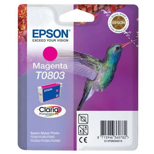 Cartuccia d'inchiostro originale Epson T0803 Magenta - C13T08034011
