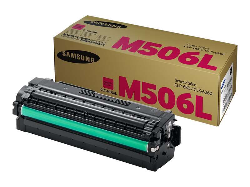 Cartuccia di toner originale Samsung CLP680/CLX6260 Magenta - CLT-M506L/SU305A