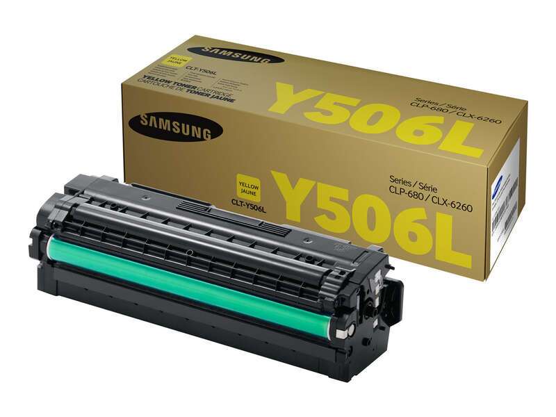 Cartuccia toner originale Samsung CLP680/CLX6260 Giallo - CLT-Y506L/SU515A