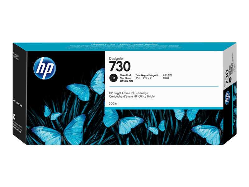 HP 730 Cartuccia d'Inchiostro Nero Originale - P2V73AE