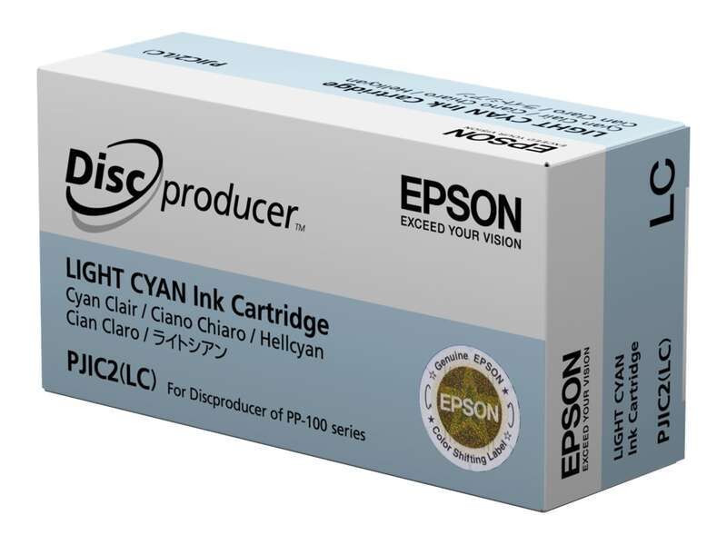 Cartuccia d'Inchiostro Originale Epson PJIC2/PJIC7 Ciano Chiaro - C13S020689/C13S020448